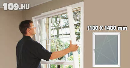 Bukó-nyíló ablak 1180 x 1480 mm (Avantgarde 7000)